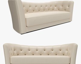 Knole Style Sofa Modello 3D