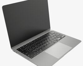 Laptop Mockup 01 3D-Modell