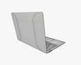 Laptop Mockup 01 3D модель