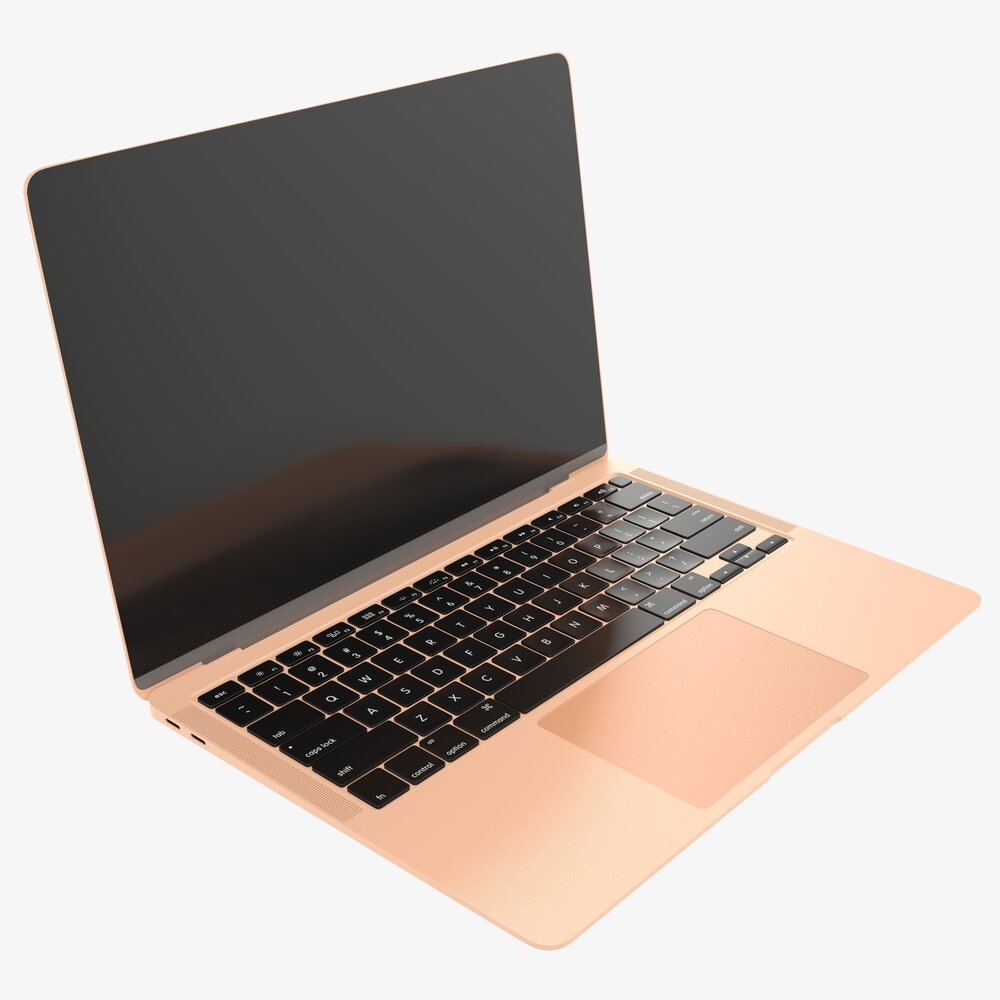 Laptop Mockup 02 3D 모델 