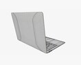 Laptop Mockup 02 3D-Modell