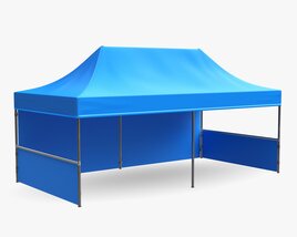 Large Display Tent Mockup 3D 모델 