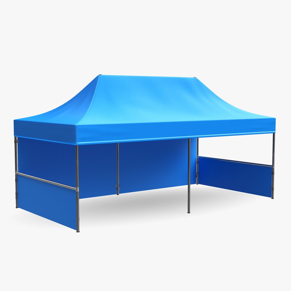 Large Display Tent Mockup 3D model