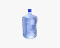 Large Drinking Water Bottle 3d model