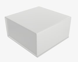 Magnetic Paper Gift Box 02 3D-Modell