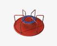 Merry-go-rounds Carousel 01 3D模型