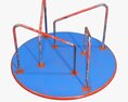 Merry-go-rounds Carousel 02 3D-Modell