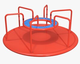 Merry-go-rounds Carousel 03 Modello 3D