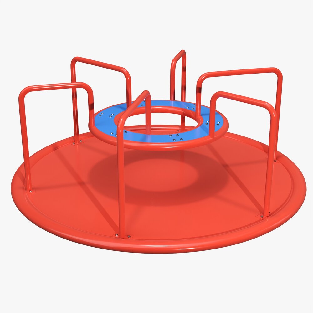 Merry-go-rounds Carousel 03 3D model