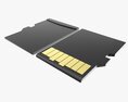 Micro SD Memory Card Modelo 3D
