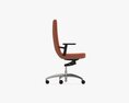 Office Chair With High Back 3Dモデル