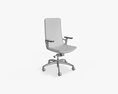 Office Chair With High Back 3D модель