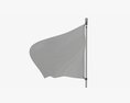 Outdoor Flagpole Kit 03 3Dモデル