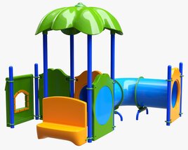Outdoor Kids Playground 02 3D模型
