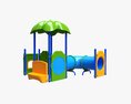Outdoor Kids Playground 02 3D модель
