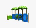 Outdoor Kids Playground 03 3D модель