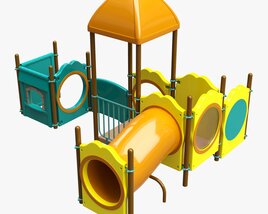 Outdoor Kids Playground 04 3Dモデル