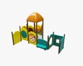 Outdoor Kids Playground 04 Modello 3D
