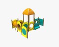 Outdoor Kids Playground 04 3D 모델 