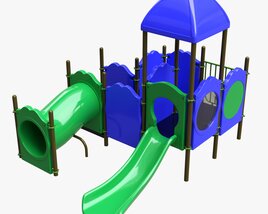 Outdoor Kids Playground 05 3D model