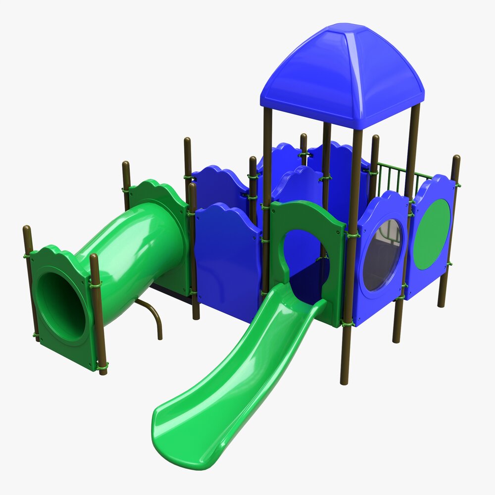Outdoor Kids Playground 05 3D 모델 