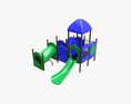 Outdoor Kids Playground 05 3D модель