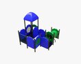 Outdoor Kids Playground 05 3D模型