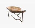 Oval Coffee Table Modello 3D