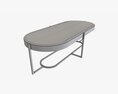 Oval Coffee Table 3D模型