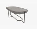 Oval Coffee Table 3D модель