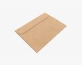 Paper Gift Envelope Mockup 3D-Modell