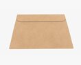 Paper Gift Envelope Mockup 3D-Modell