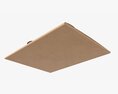 Paper Gift Envelope With Bow Mockup 3D модель