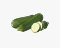 Zucchini Modelo 3d