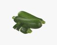 Zucchini 3D 모델 
