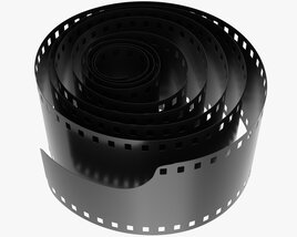 Photographic Film Roll 3D модель