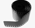 Photographic Film Roll Small 3D 모델 