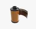 Photographic Film With Cassette 3D 모델 