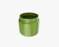 Plastic Jar For Mockup 02 3D 모델 