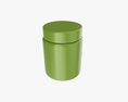 Plastic Jar For Mockup 03 3d model