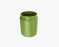 Plastic Jar For Mockup 03 Modello 3D