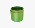 Plastic Jar For Mockup 05 3D-Modell