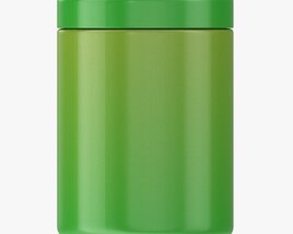 Plastic Jar For Mockup 06 3D 모델 