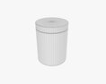 Plastic Jar For Mockup 06 3D модель