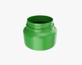 Plastic Jar For Mockup 07 3d model