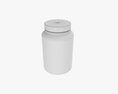 Plastic Jar For Mockup 09 Modello 3D