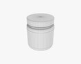 Plastic Jar For Mockup 14 3D 모델 