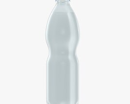 Plastic Water Bottle Mockup 03 3Dモデル