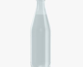 Plastic Water Bottle Mockup 05 Modello 3D
