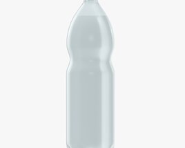Plastic Water Bottle Mockup 11 Modello 3D